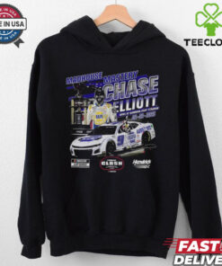 Official Chase Elliott Checkered Flag Sports 02 02 2025 Cook Out Clash at Bowman Race Winner Madhouse Mastery Signature t shirt