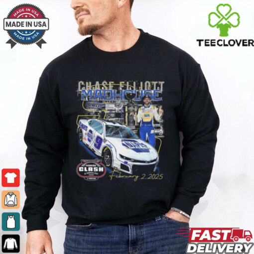 Official Chase Elliott Wins At Bowman Gray Stadium Dominated The Mad House February 2 2025 t shirt