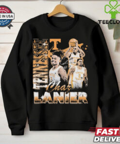 Official Chaz Lanier Tennessee Volunteers Basketball Pepper 90s Signature Graphic t shirt