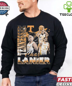 Official Chaz Lanier Tennessee Volunteers Basketball Pepper 90s Signature Graphic t shirt