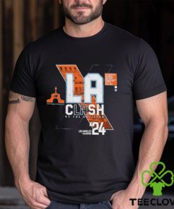 Official Checkered Flag Sports Women’s 2024 Clash At The Coliseum Graphic Scoop Neck Shirt