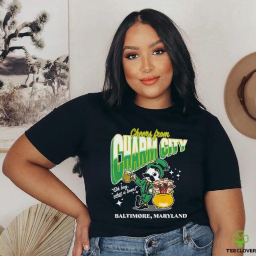 Official Cheers from Charm City oh boy what a Beer Baltimore, Maryland shirt