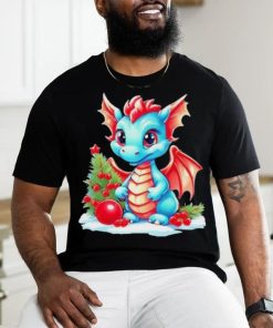 Official Chibi Dragon Merry Christmas Tree 2023 Shirt