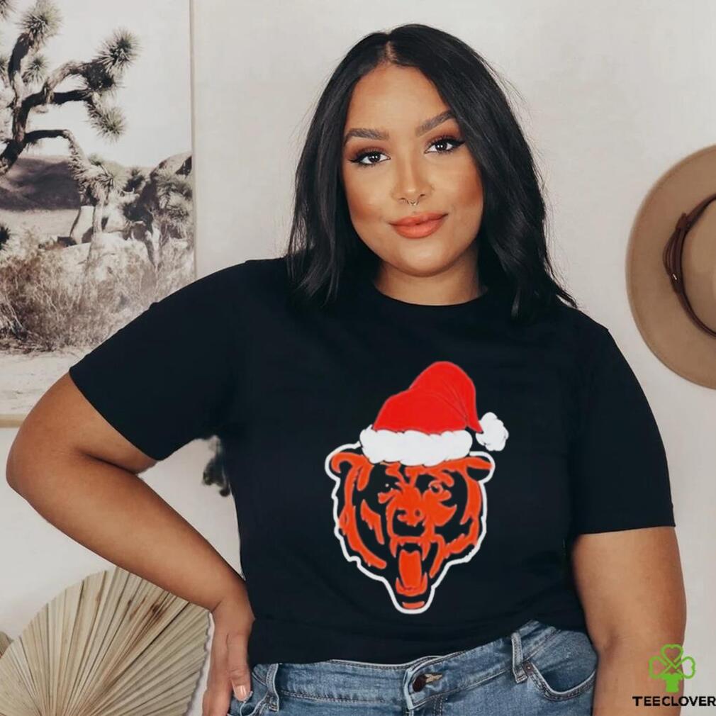 Official Chicago Bears Logo Santa Hat Christmas 2023 Shirt Official Chicago Bears Logo Santa Hat Christmas 2023 Shirt