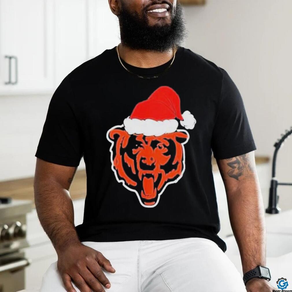 Official Chicago Bears Logo Santa Hat Christmas 2023 Shirt Official Chicago Bears Logo Santa Hat Christmas 2023 Shirt