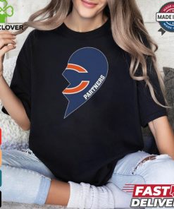 Official Chicago Bears Partners Half Heart Shirt