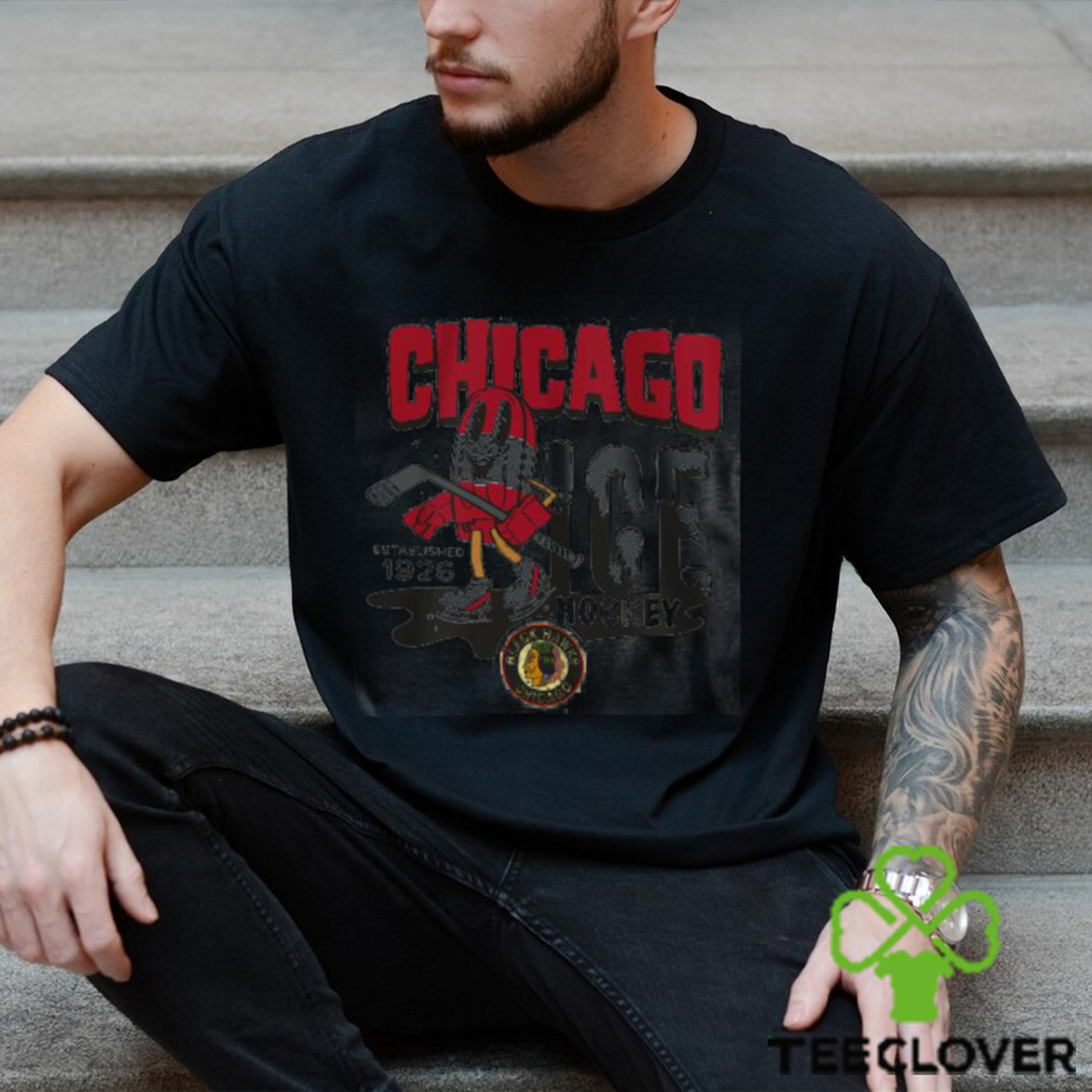 Official Chicago Blackhawks Mitchell And Ness Youth Popsicle T Shirt Official Chicago Blackhawks Mitchell And Ness Youth Popsicle T Shirt