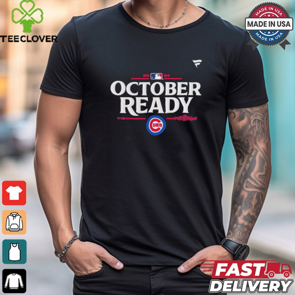Official Chicago Cubs 2024 Mlb Postseason Locker Room shirt Official Chicago Cubs 2024 Mlb Postseason Locker Room shirt