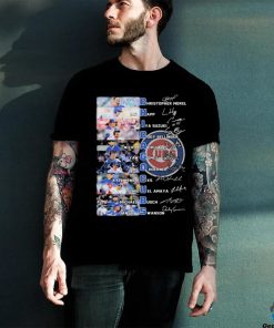 Official Chicago Cubs Baseball Team Players 2024 Signatures Shirt