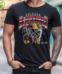 Official Chicago blackhawks 2024 crease lightning hoodie, sweater, longsleeve, shirt v-neck, t-shirt