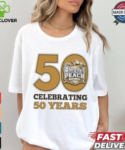 Official Chick Fil A PEach Bowl Celebrating 50 years shirt