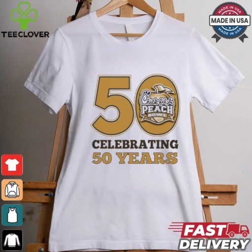 Official Chick Fil A PEach Bowl Celebrating 50 years hoodie, sweater, longsleeve, shirt v-neck, t-shirt