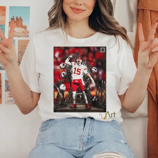 Official Chiefs Patrick Mahomes Kings Of The AFC Shirt