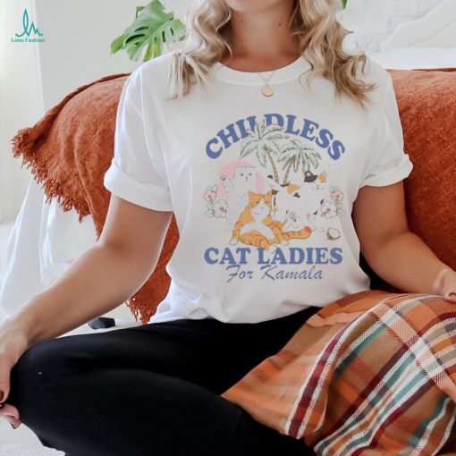 Official Childless Cat Ladies For Kamala Shirt