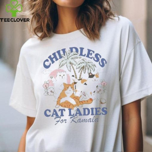 Official Childless Cat Ladies For Kamala Shirt