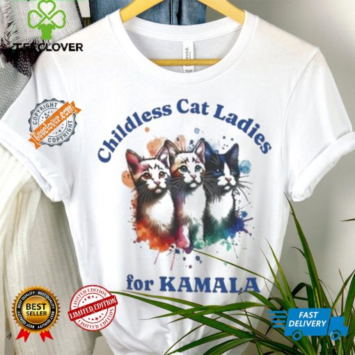 Official Childless Cat Lady Coquette Kamala Harris Cat Voting For Madam President T hoodie, sweater, longsleeve, shirt v-neck, t-shirt