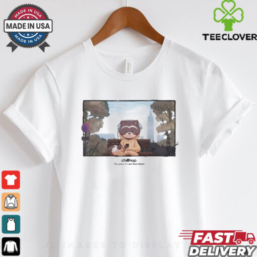 Official Chillhop 10 Years Of Laid Back Beats t shirt