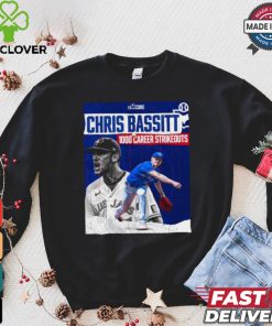 Official Chris Bassitt Toronto Blue Jays 1000 Career Strikeouts shirt