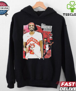 Official Chris Boucher NBA PQ Toronto Raptors T shirt