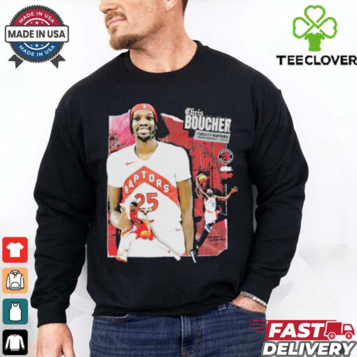 Official Chris Boucher NBA PQ Toronto Raptors T shirt