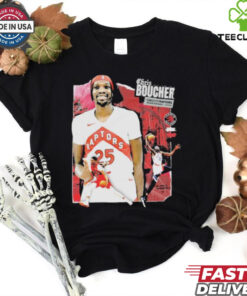 Official Chris Boucher NBA PQ Toronto Raptors T shirt