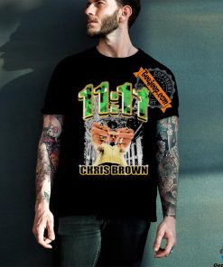 Official Chris Brown Emeralds And Gold Shirt
