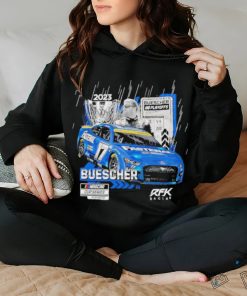 Official Chris Buescher Checkered Flag Sports 2023 NASCAR Playoffs Fastenal Shirt