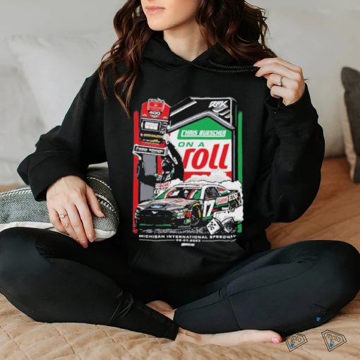 Official Chris Buescher On A Roll Michigan Shirt