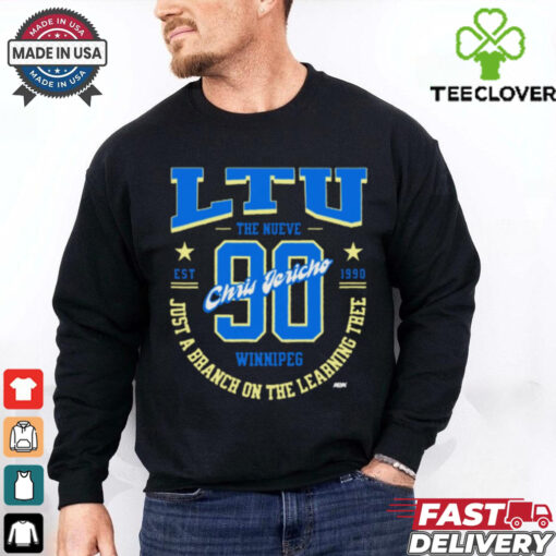 Official Chris Jericho – LTU The Nueve Just a Branch On The Learning Tree Est 1990 t shirt