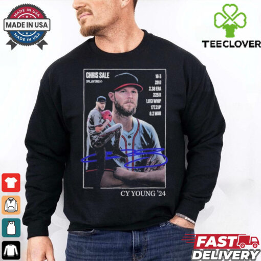Official Chris Sale Cy Young ’24 Shirt