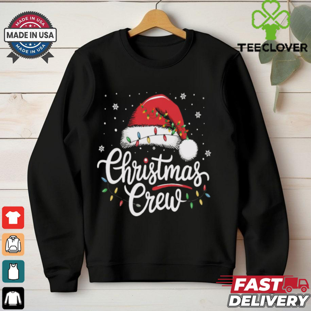Official Christmas 2024 Cousin Crew Xmas Lights Santa Hat Pajamas Shirt Official Christmas 2024 Cousin Crew Xmas Lights Santa Hat Pajamas Shirt