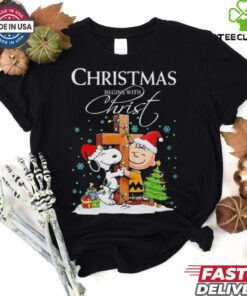 Official Christmas Begins With Christ 2024 Shirt