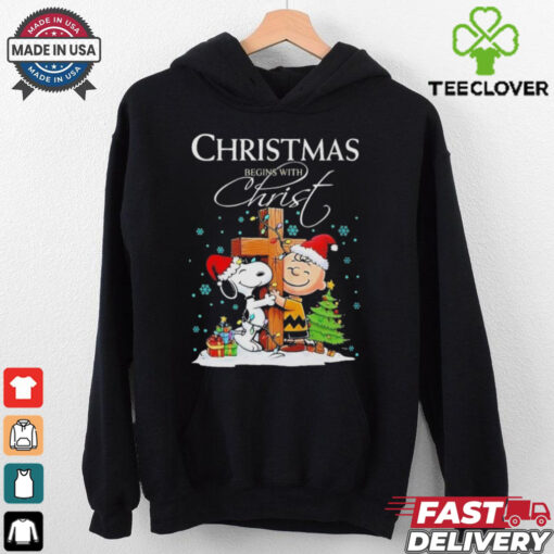 Official Christmas Begins With Christ 2024 Shirt
