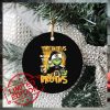 Dallas Cowboys Santa Claus Grinch Toilet Christmas Ornament