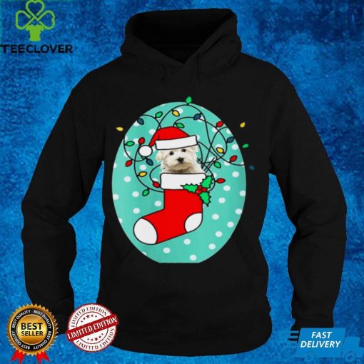 Official Christmas Stocking Dog Maltese Shirt hoodie, Sweater