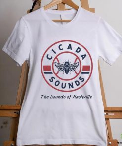 Official Cicadas Sounds The Sounds Of Nashville Shirt