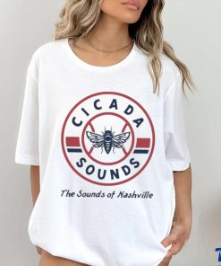 Official Cicadas Sounds The Sounds Of Nashville Shirt