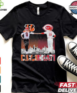 Official Cincinnati Bengals 2024 Joseph Burrow Cincinnati Reds Joey Votto T Shirt