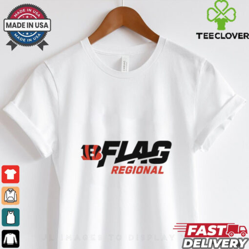 Official Cincinnati Bengals 2025 NFL Flag Regional Tournaments shirt