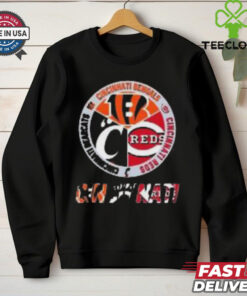 Official Cincinnati Bengals Reds Bearcats City Of Champions Logo 2024 T Shirt