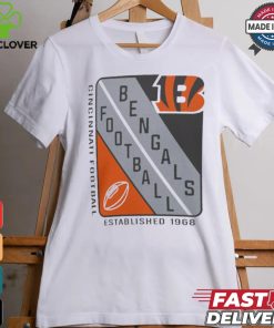 Official Cincinnati Bengals Starter Shield Logo T Shirt