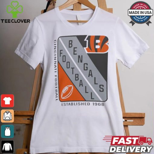 Official Cincinnati Bengals Starter Shield Logo T Shirt