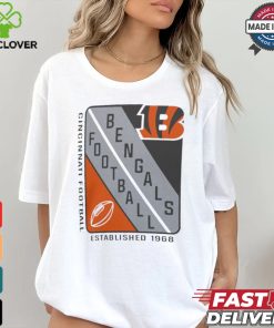 Official Cincinnati Bengals Starter Shield Logo T Shirt