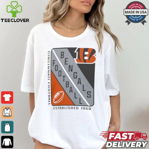 Official Cincinnati Bengals Starter Shield Logo T Shirt