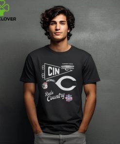 Official Cincinnati Reds Shop Cincinnati Reds Profile Split Zone T Shirt