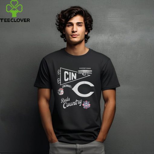 Official Cincinnati Reds Shop Cincinnati Reds Profile Split Zone T Shirt