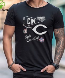 Official Cincinnati Reds Shop Cincinnati Reds Profile Split Zone T Shirt