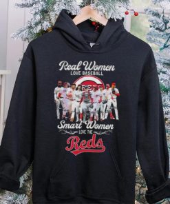 Official Cincinnati Reds real women love baseball smart Women love the Reds 2023 signatures hoodie, sweater, longsleeve, shirt v-neck, t-shirt