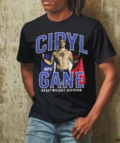 Official Ciryl Gane French Flag UFC Heavyweight Division shirt