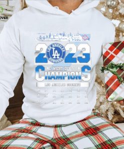 Official City Of Angels Los Angeles Dodgers NL West Division Champions 1974 2023 Shirt